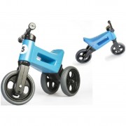 Teddies odrážadlo FUNNY WHEELS Rider Šport modré 2v1, výška sedla 28/30 cm 18m+