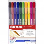 Liner Kores K-Liner 10 farieb k antistresovým maľovánkám