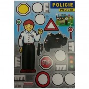 Vystrihovačky Polícia