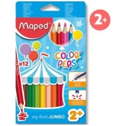 Pastelky Maped Jumbo 12 ks