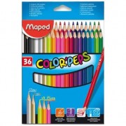 Pastelky Maped ColorPeps trojhranné tenké 36 ks