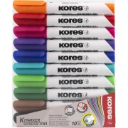 Popisovač Kores K-Marker whiteboard sada 10ks