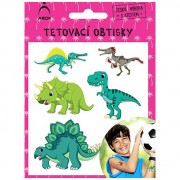 Detské tetovacie obtlačky Dinosaury 1