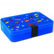 LEGO Iconic úložný box s priehradkami - modrá