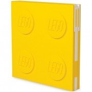 LEGO Zápisník s gelovým perom ako klipom - žltý