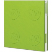 LEGO Zápisník s gelovým perom ako klipom - svetlo zelený