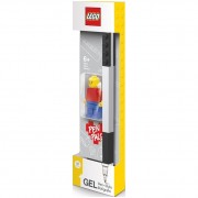 LEGO Gelové pero s minifigúrkou, čierne - 1 ks