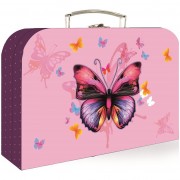 Detský kufrík lamino 34 cm Motýľ 21