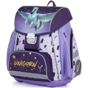 Školská taška Oxybag PREMIUM Unicorn Pegas a box A4 číry zdarma
