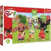 Puzzle Maxi 15 dielikov Bing Bunny Bing s priateľmi