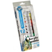 Farby akrylové Centrum 12ml sada 12 farieb