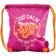 BAAGL Vrecko na prezúvky Supergirl - Stay calm