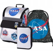 Školský set BAAGL Zippy NASA taška + peračník + vrecko