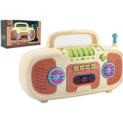 Detské rádio so zvukom a svetlom