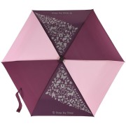 Detský skladací dáždnik s magickým efektom ružová/fialová