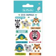 Herlitz Etikety detské zvieratká, Cute animals