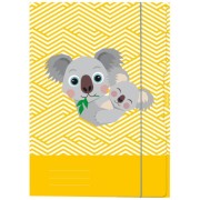 Dosky na výkresy Herlitz s gumou A3 Koala Cute animals