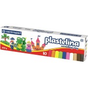 Plastelína Centropen 10 farieb 200g v krabičke