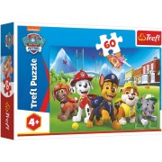 Trefl Puzzle Paw Patrol v tráve 60 dielikov