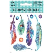 Detské tetovacie obtlačky Pierka 01