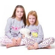 Detské pyžamo Bettymode JABĹČKO dlhý rukáv
