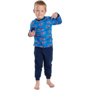 Detské pyžamo Bettymode HASIČSKÁ JEDNOTKA dlhý rukáv