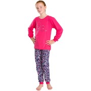 Dievčenské pyžamo Bettymode LA FASHION dlhý rukáv
