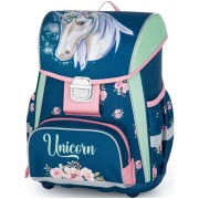 Školská taška Oxybag PREMIUM Unicorn I a dosky na zošity zdarma