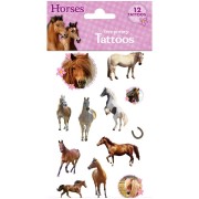Tetovanie koňa farebné 12ks