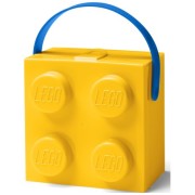 LEGO desiatový box s rukoväťou - žltý