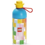 LEGO fľaša transparentná 500ml - Iconic