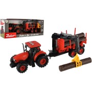 Traktor Zetor s vlekom a ramenom 36cm