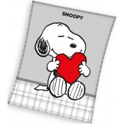 Detská fleecová deka Snoopy Love