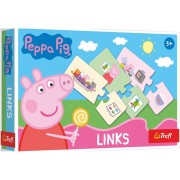 Hra Links skladačka Prasiatko Peppa/Peppa Pig 14 párov vzdelávacia hra