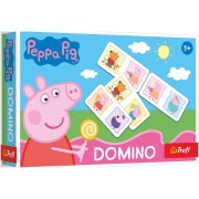 Domino papierové Prasiatko Peppa/Peppa Pig 21 kartičiek