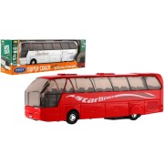 Autobus Welly Super Coach kov/plast 19cm na spätné natiahnutie 2 farby