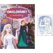 Omaľovánky s kamienkami Ľadové kráľovstvo/Frozen A4