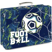 Kufrík na výtvarnú výchovu hranatý A4 OXY GO Futbal
