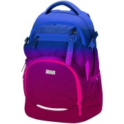 Dievčenský ruksak OXY Ombre Purple-blue a vak na chrbát zadarmo