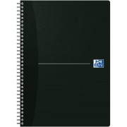 Štvorčekový blok Oxford Essentials Black A4