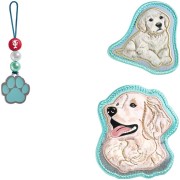 Doplnková sada obrázkov MAGIC MAGS Dog Basty k aktovkám GRADE, SPACE, CLOUD, 2IN1 a KID