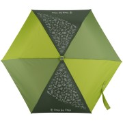 Detský skladací dáždnik s magickým efektom, Magic Rain Effect zelený