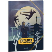 Zložka na zošity A4 Ninjas in the Dark