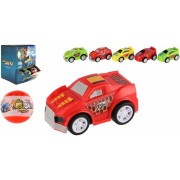 Guľa s prekvapením auto