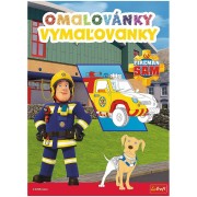 Omaľovánky Hasič Sam