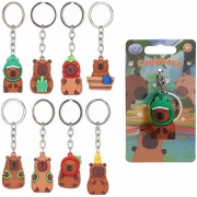 Kapybara prívesok kov/plast 5-6cm mix druhov
