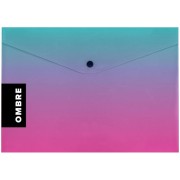 Obálka s cvokom A5 OMBRE ružová