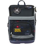 Taška do školy pre prváka Baagl Zippy plus Pixel Space