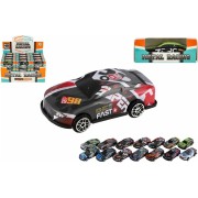 Mini závodné auto na voľný chod, 6cm mix farieb