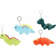Prívesok - plyšový dinosaurus 15-18 cm, rôzne farby